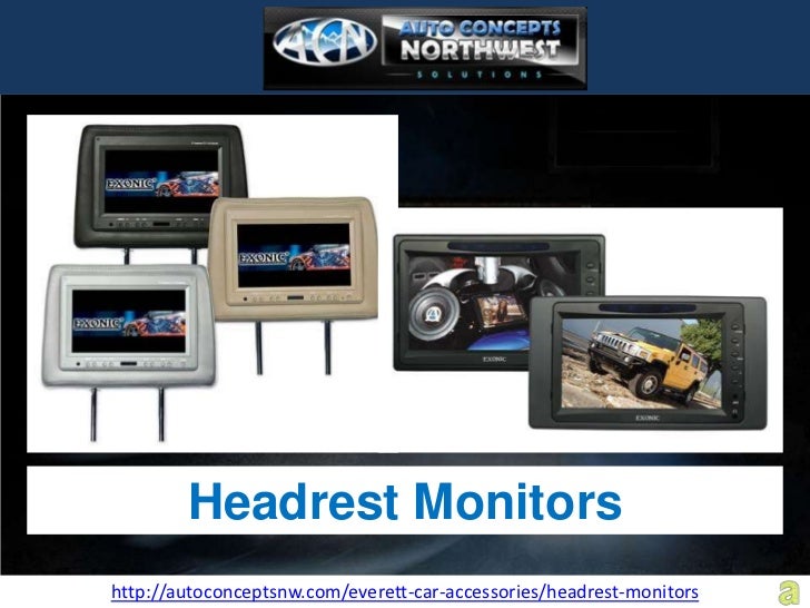 Top quality headrest monitors at unbelievable prices
