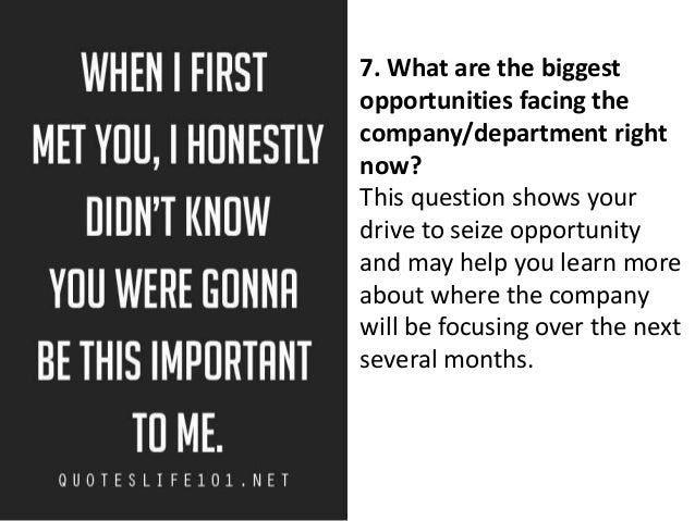 what to ask in a job interview