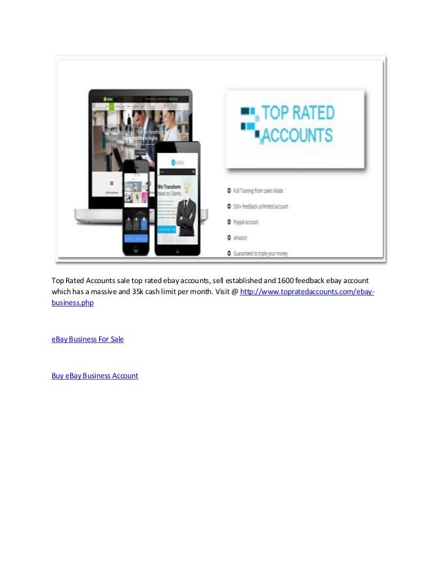 Ebay business for sale