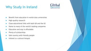 Top Reasons To Study In Ireland | PPTX