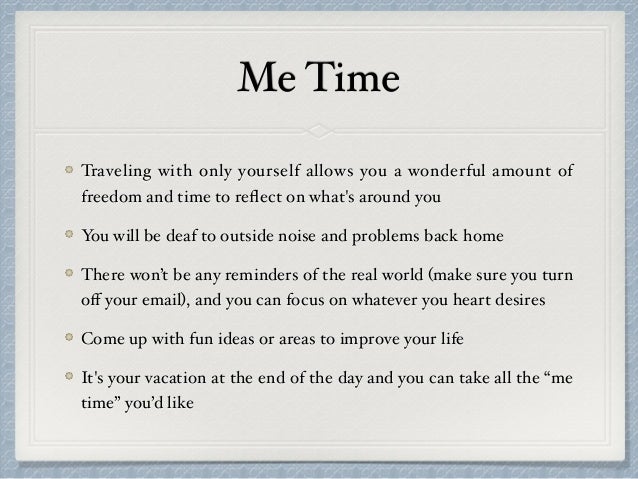 top reasons to travel alone