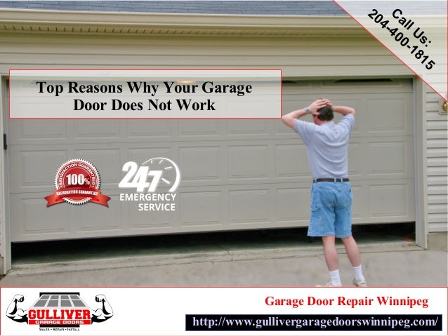 Top Reasons Why Your Garage Door Does Not Work