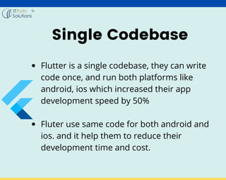Top reason to choose flutter app development | PPT