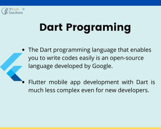 Top reason to choose flutter app development | PPT