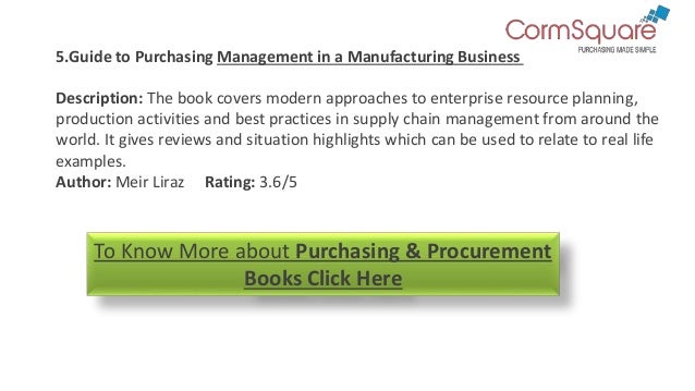 Top Recommended Books On Purchase Or Procurement