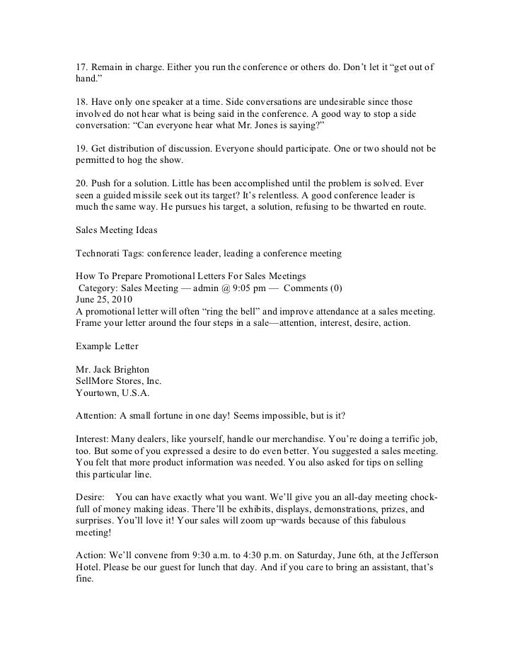 to prepare a sales meeting agenda how to prepare an agenda