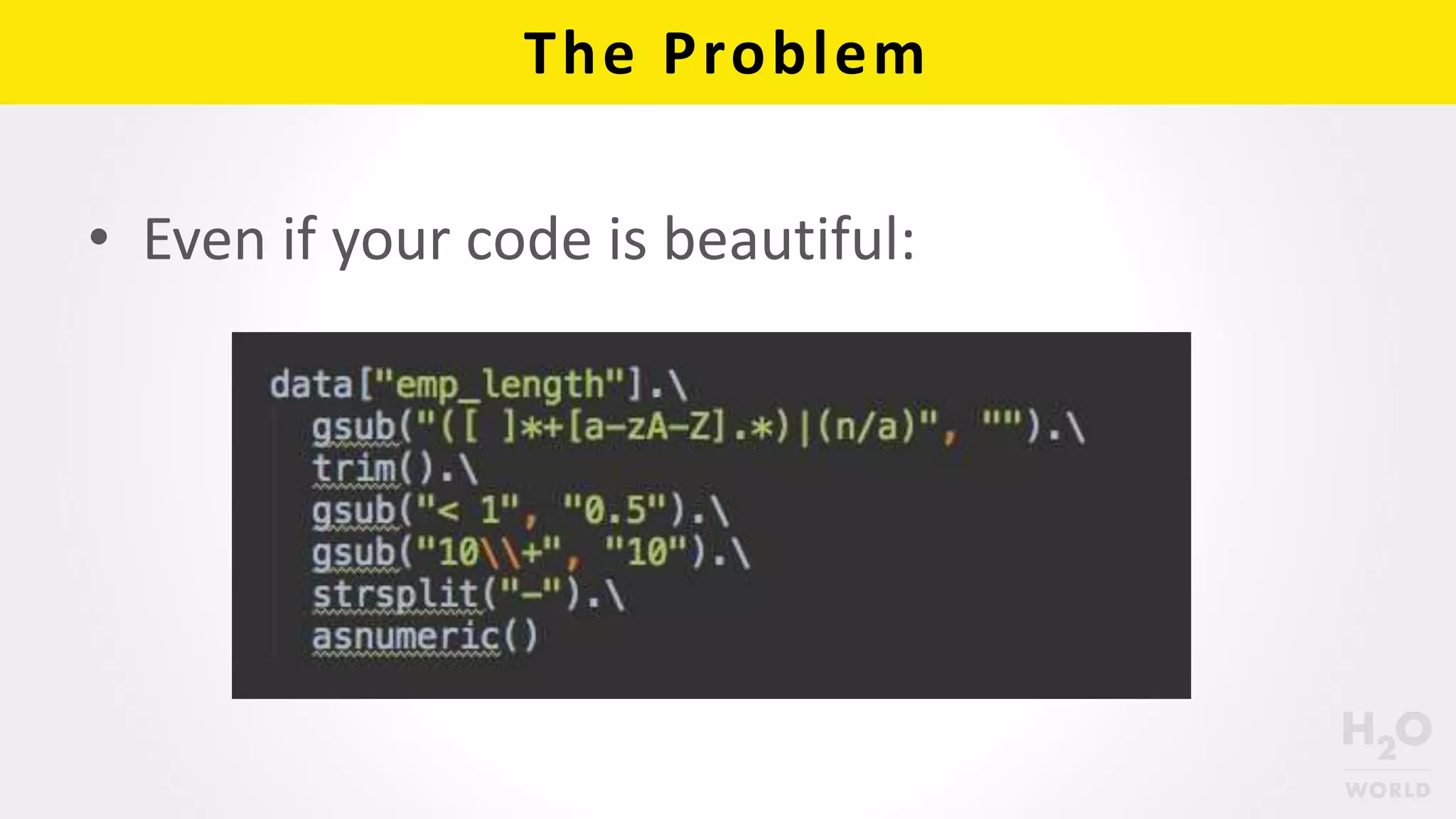 H2O World - Python Pipelines - Spencer Aiello | PPT