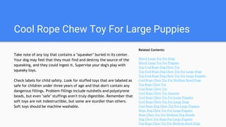 Cool Rope Chew Toy For Large Puppies
Take note of any toy that contains a "squeaker" buried in its center.
Your dog may feel that they must find and destroy the source of the
squeaking, and they could ingest it. Supervise your dog's play with
squeaky toys.
Check labels for child safety. Look for stuffed toys that are labeled as
safe for children under three years of age and that don't contain any
dangerous fillings. Problem fillings include nutshells and polystyrene
beads, but even "safe" stuffings aren't truly digestible. Remember that
soft toys are not indestructible, but some are sturdier than others.
Soft toys should be machine washable.
Related Contents:
Mavel Large Toy For Dogs
Mavel Large Toy For Puppies
Top Cool Rope Dog Chew Toy
Top Cool Rope Dog Chew Toy For Large Dogs
Top Cool Rope Dog Chew Toy For Large Puppies
Cool Rope Chew Toy For Medium Sized Dogs
Top Rope Chew Toy
Cool Rope Chew Toy
Cool Rope Chew Toy Amazon
Cool Rope Chew Toy For Large Puppies
Cool Rope Chew Toy For Large Dogs
Cool Rope Dog Chew Toy For Large Puppies
Rope Dog Chew Toy For Large Puppies
Rope Chew Toy For Medium Dog Breeds
Dog Chew Toy Rope For Large Puppies
Top Rope Chew Toy For Medium Sized Dogs
 