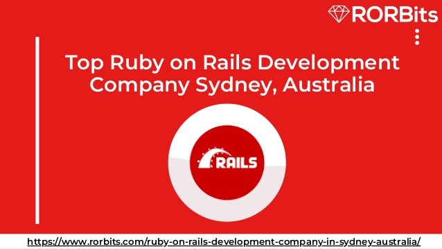 Top Ruby on Rails Development
Company Sydney, Australia
https://www.rorbits.com/ruby-on-rails-development-company-in-sydney-australia/
 