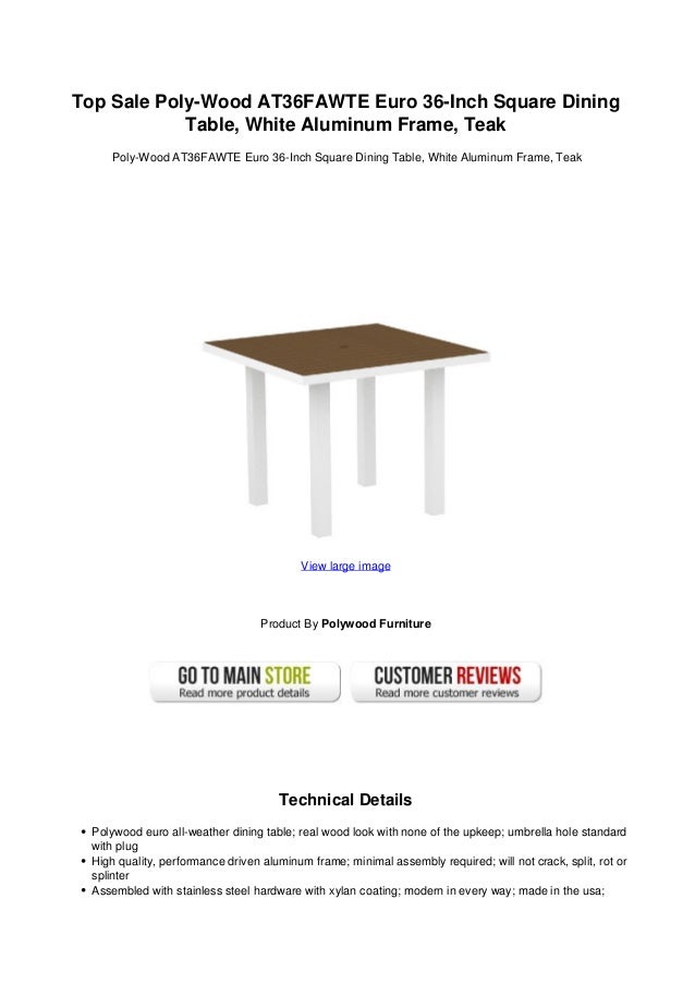 36 inch square dining table kitchen top sale polywood at36fawte euro 36inch square diningtable white aluminum frame sale poly wood at36 fawte euro 36inch square dining table white u2026 36 inch square dining table kitchen top sale polywood at36fawte euro 36inch square diningtable white aluminum frame sale poly wood at36 fawte euro 36inch square dining table white u2026