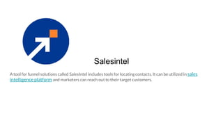 Top Sales Intelligence Tools 2024 Pptx Top Sales Intelligence Tools 2024 Pptx