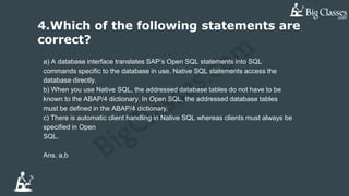 Top 10 sap abap faqs-www.bigclasses.com