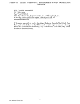 Tops Markets bankruptcy court filing | PDF