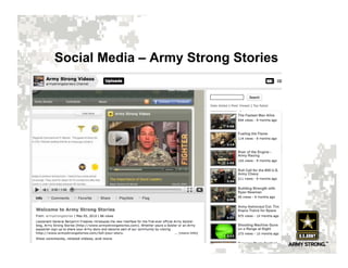 Social Media – Army Strong Stories
 