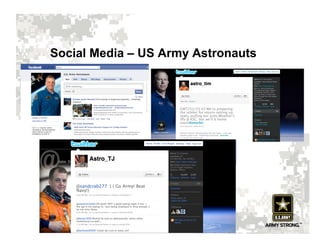 Social Media – US Army Astronauts
 