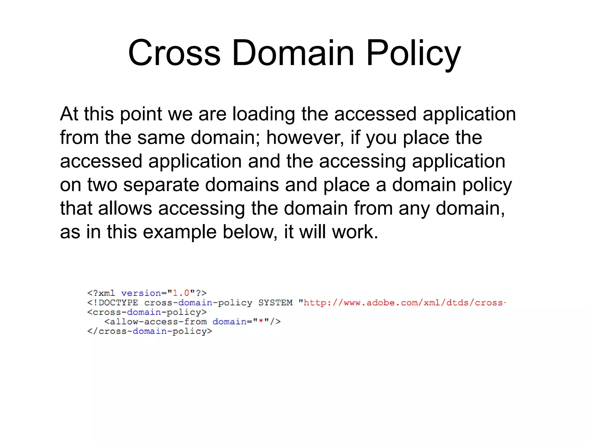 Loading the Flash app SWF file into another project