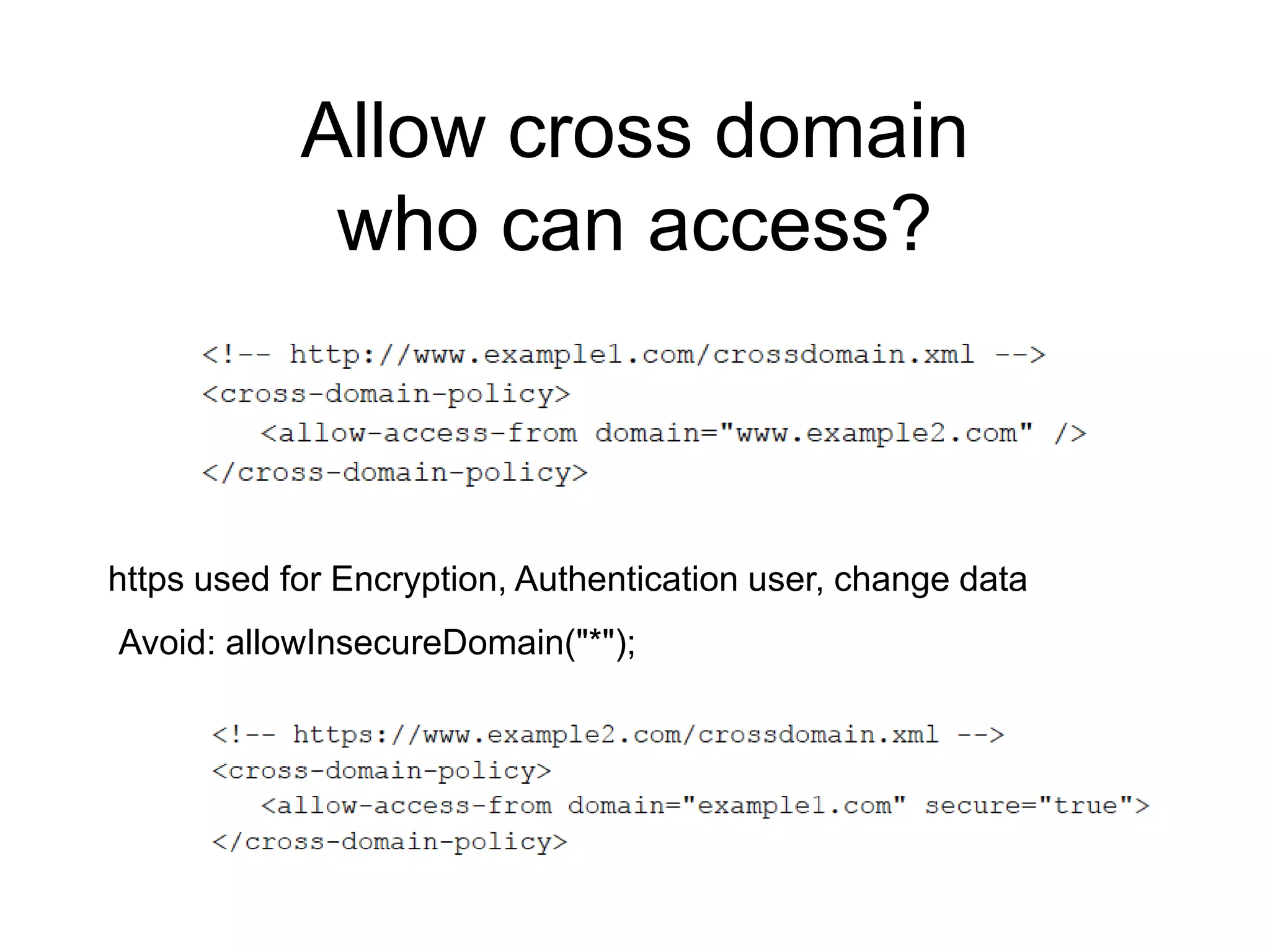 Hackers gain accessSlide from Deneb Meketa's security presentation at MAX