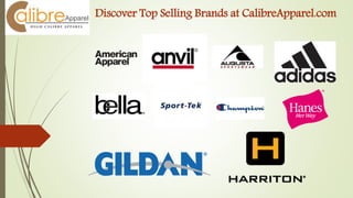 Discover Top Selling Brands at CalibreApparel.com
 