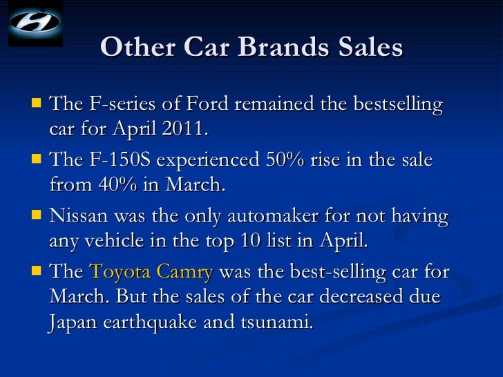 Top selling car brands in america