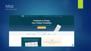 Moz
https://moz.com/
 