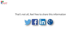 That’s not all, feel free to share this information
 