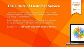 Top seven stats on customer contact
