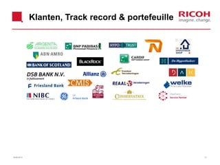 Klanten, Track record & portefeuille
31
Quion Groep26/06/2013
 