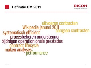Definitie CM 2011
26/06/2013 6
 