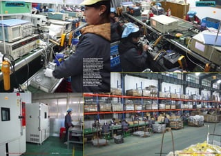 23                                                                                                                                                                                                                                               25




                                                                                                                         23. In der Qualitätskontrolle
                                                                                                                         werden einzelne LNB
                                                                                                                         herausgegriffen und auf ihre
                                                                                                                         korrekte Funktion überprüft.
                                                                                                                         24. Ein Qualitätskriterium ist
                                                                                                                         die Überprüfung der LNB in
                                                                                                                         der Kältekammer. Topsignal
                                                                                                                         verfügt über diese zwei
                                                                                                                         Kältekammern.
                                                                                                                         25. Gibt es doch einmal
                                                                                                                         fehlerhafte LNB, werden
                                                                                                                         sie hier überprüft und die
                                                                                                                         Schwachstelle aufgespürt.                                                                                               26
                                                                                                                         26. Hier verpacken die
                                                                                                                         Arbeiter die Produktion für
                                                                                                                         den Versand, der wegen
                                                                                                                         der großen Mengen immer
                                                                                                                         palettenweise erfolgt.




24




214 TELE-satellite International — The World‘s Largest Digital TV Trade Magazine — 09-10/2012 — www.TELE-satellite.com                                    www.TELE-satellite.com — 09-10/2012 — TELE-satellite International — 全球发行量最大的数字电视杂志   215
 