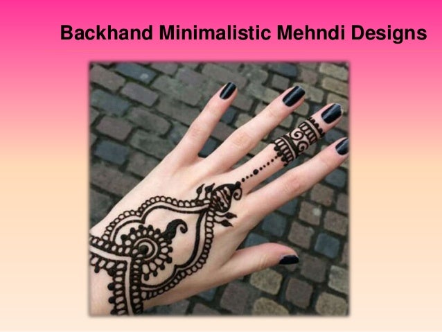 Top Simple Mehndi Designs