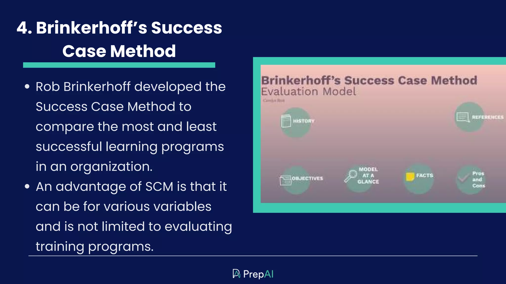 Top Six Learning Evaluation Models - By PrepAI | PDF
