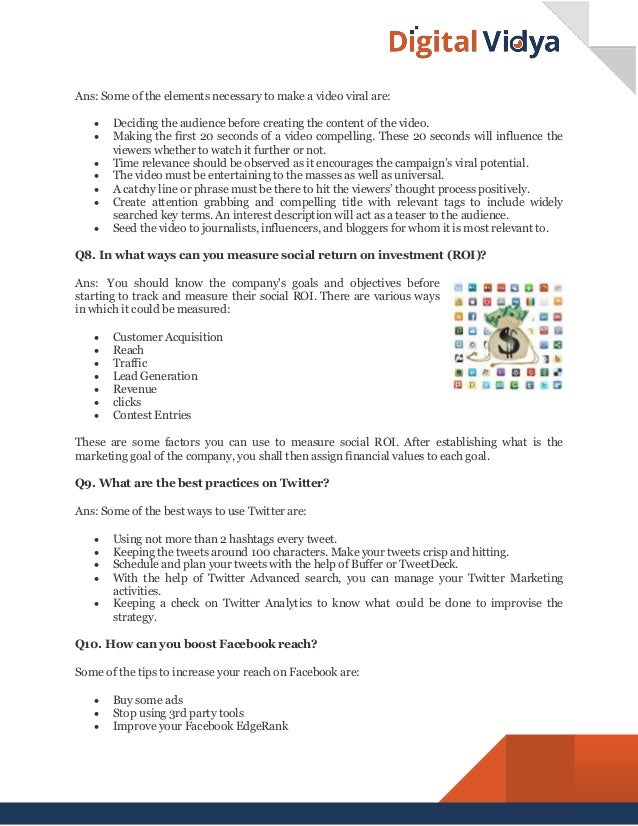 Top 20 Social Media Interview Questions & Answers Guide