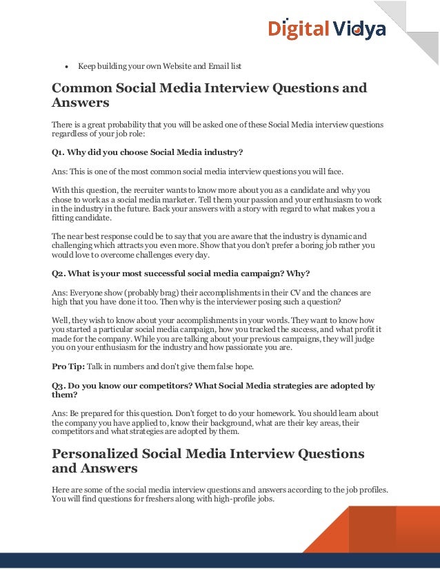 background interview questions