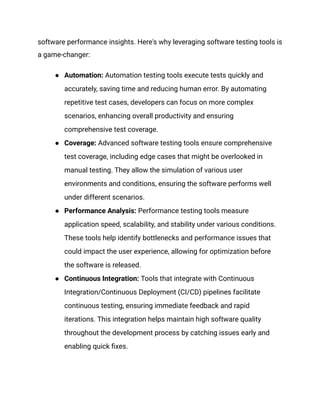Top Software Testing Trends for 2024:- Comprehensive Guide | PDF
