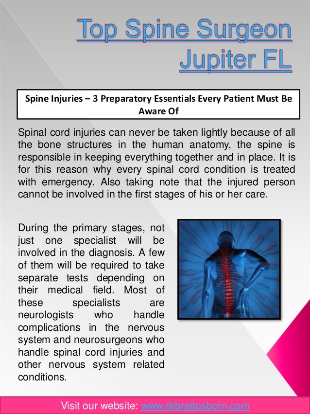 Top spine surgeon jupiter fl