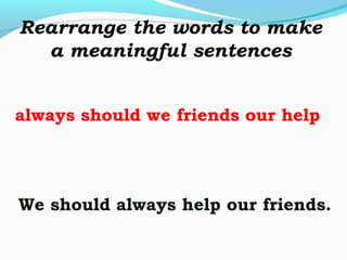 CLASS V ENGLISH TOPSY TURVY LAND | PPT