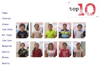 TOP TEN | 1st Term - Mid Trimester