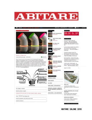 abitare salone 2010