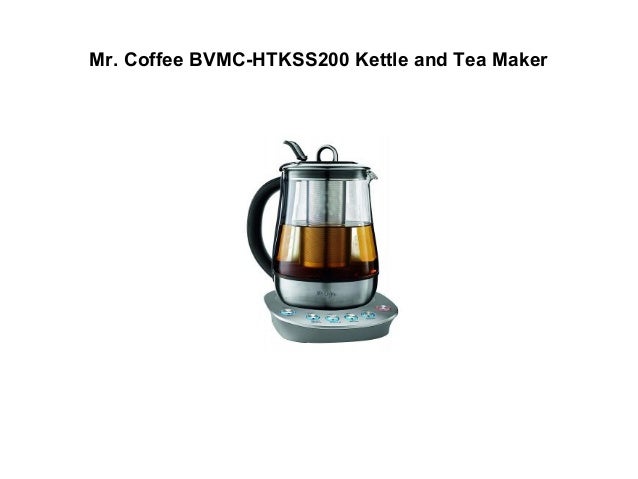 mr coffee tea maker and kettle