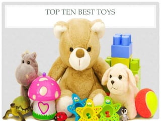 Top ten best toys PPT