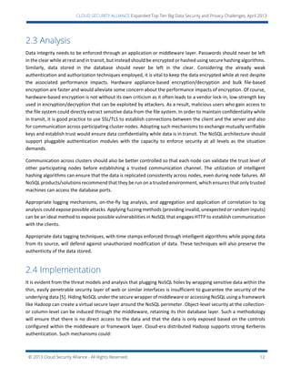Top ten big data security and privacy challenges | PDF