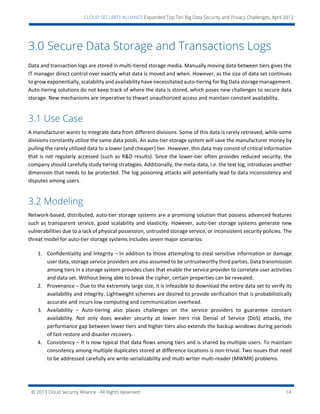 Top ten big data security and privacy challenges | PDF