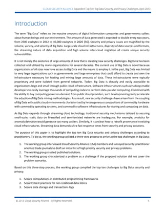 Top ten big data security and privacy challenges | PDF