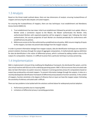 Top ten big data security and privacy challenges | PDF