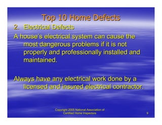 Top Ten Common Defects | PDF