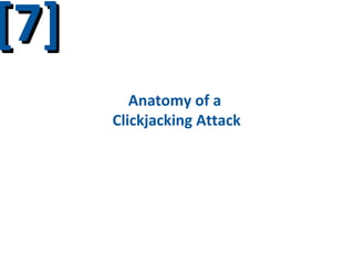 Apache SHIRO
http://shiro.apache.org/

• Apache Shiro is a powerful and easy to use Java
security framework.
• Offers developers an intuitive yet comprehensive
solution to authentication, authorization,
cryptography, and session management.
• Built on sound interface-driven design and OO
principles.
• Enables custom behavior.
• Sensible and secure defaults for everything.

 
