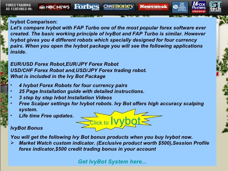 Ivy bot automated forex robot