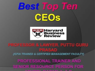 Best Top Ten
CEOs
 