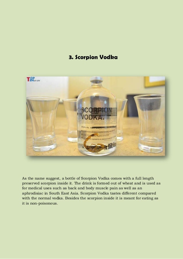 Top ten most dangerous alcoholic drinks