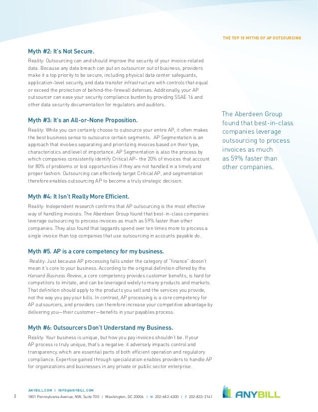 [Whitepaper] Top Ten Myths of AP Outsourcing